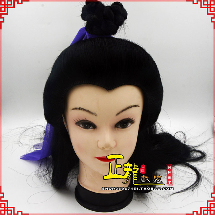 旬阳小生头套董永头套古装假发青年头套