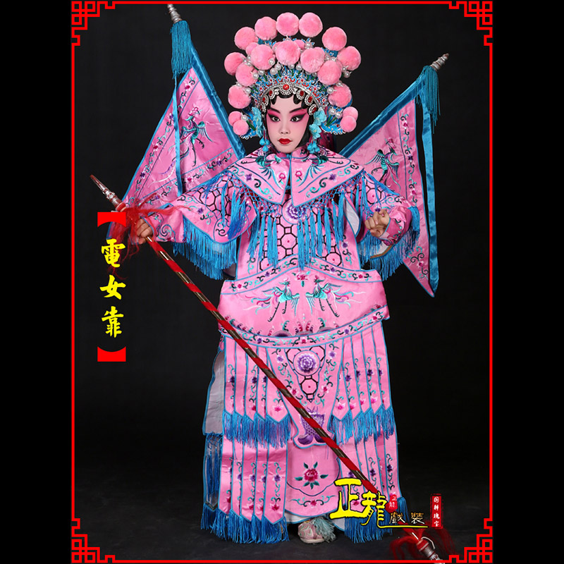 旬阳京剧戏曲演出服装穆桂英挂帅 电女靠