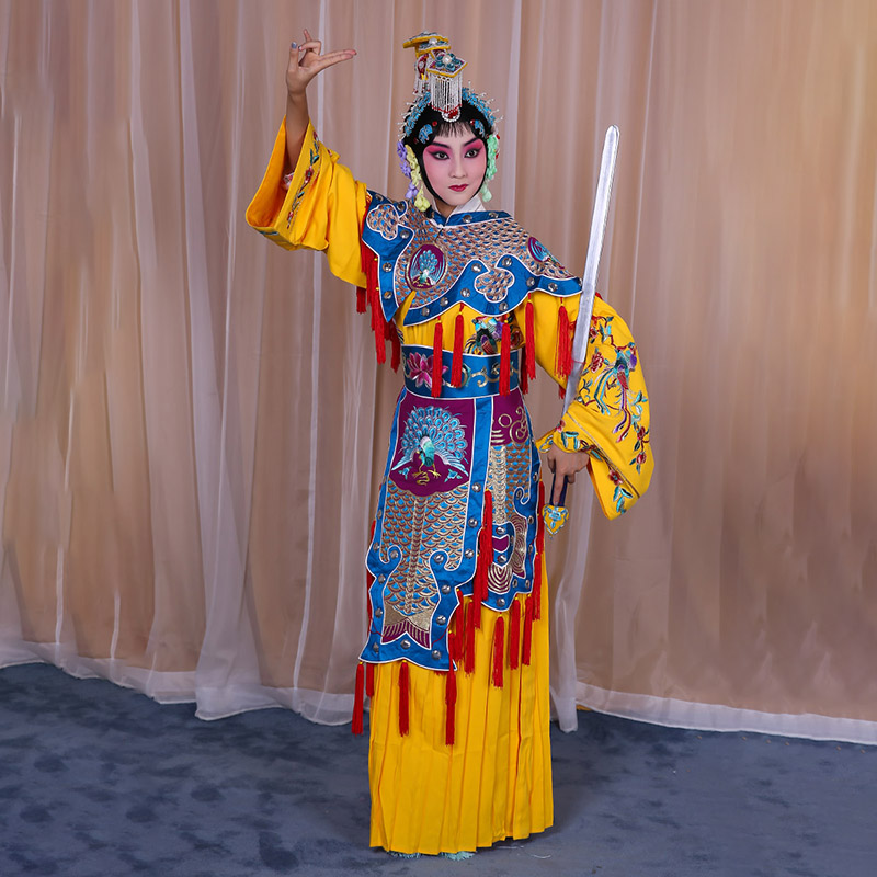 旬阳霸王别姬虞姬服 软绉别姬服