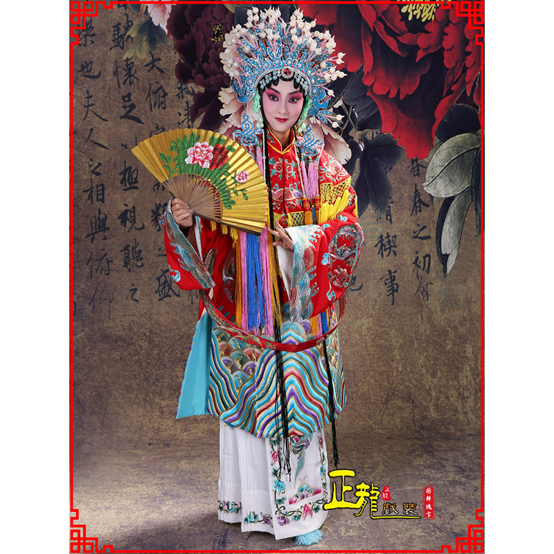 旬阳凤袍杨贵妃贵妃醉酒 软绉团凤女蟒