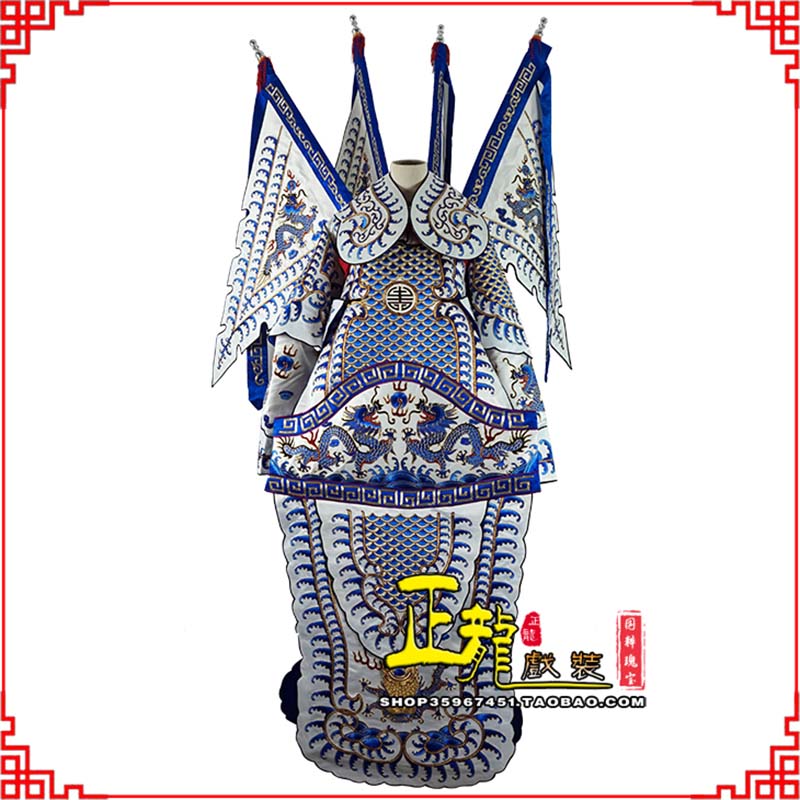 旬阳武生武将大靠祥龙勾金